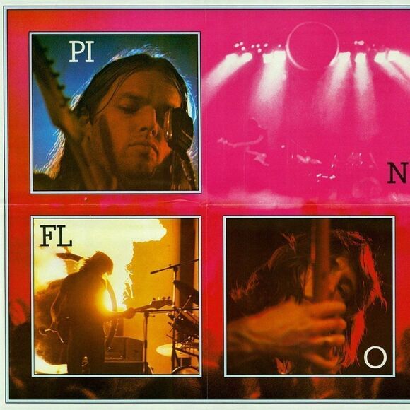 Pink Floyd Dark Side Of The Moon Wall Poster Sticker Set Room Decor - Picture 1 of 4